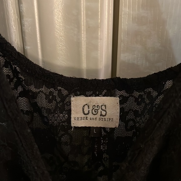 Check & Stripe Tank Top - Picture 6 of 10